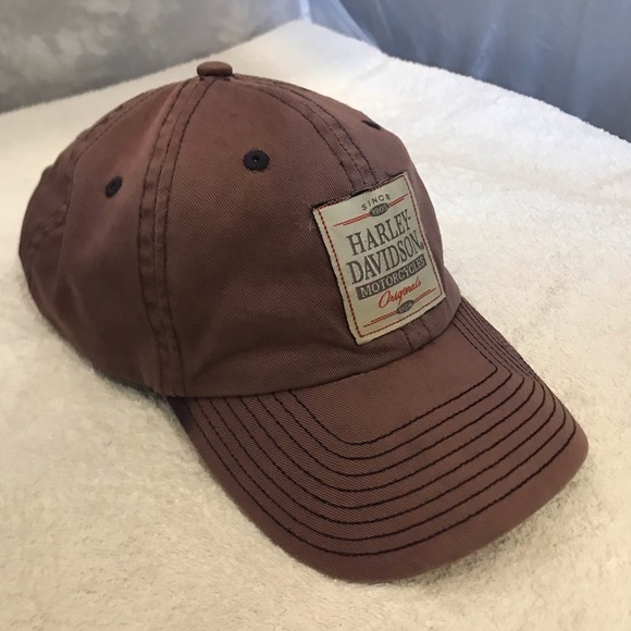 RK Strateman for Harley Davidson Adjustable Brown Cap - Picture 6 of 14